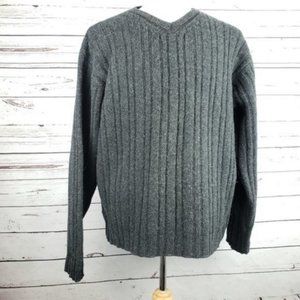 J. Crew V-neck Wool Sweater Large